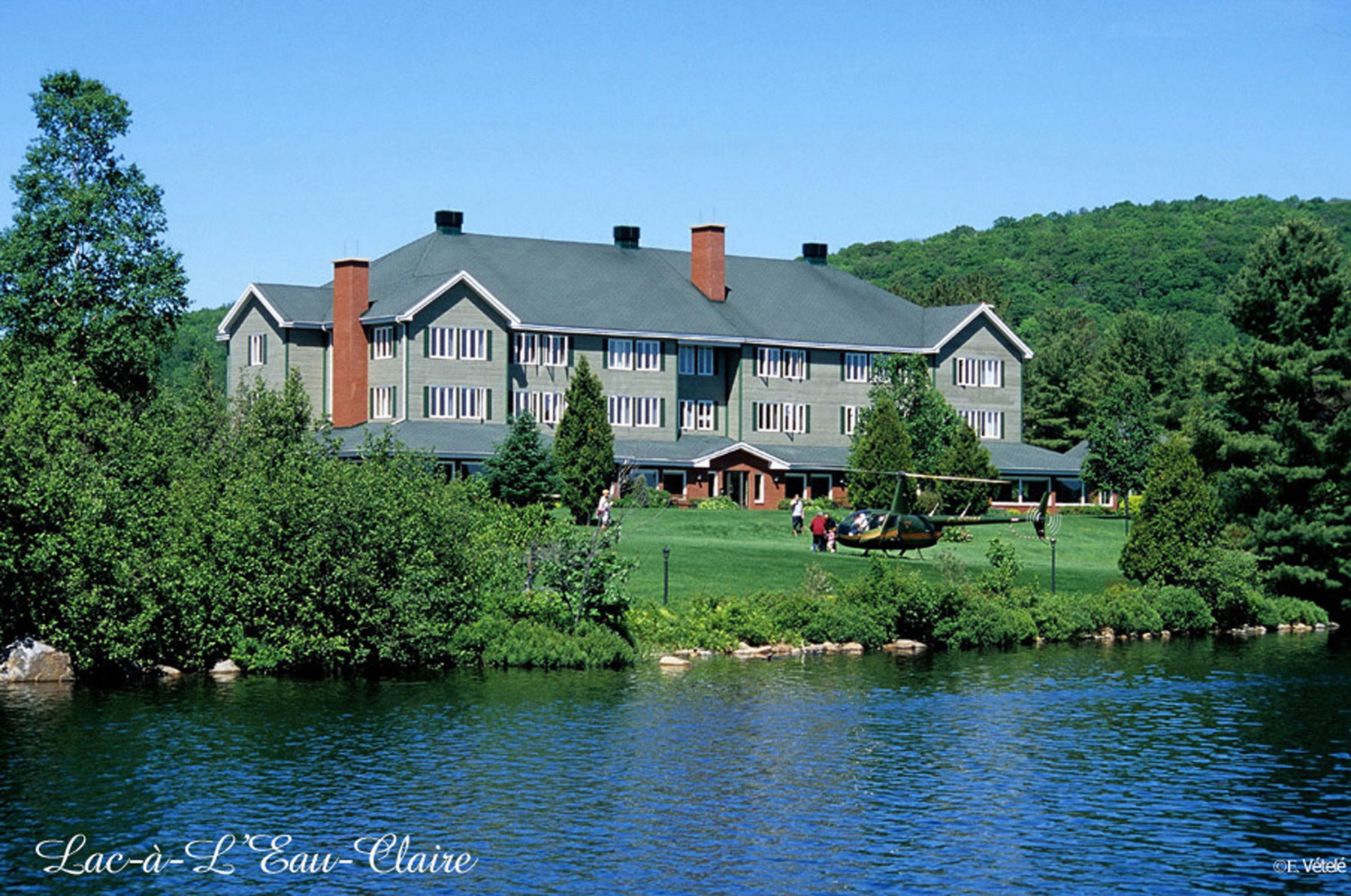 Auberge Du Lac-A-L'Eau-Claire Saint-Alexis-des-Monts Eksteriør bilde